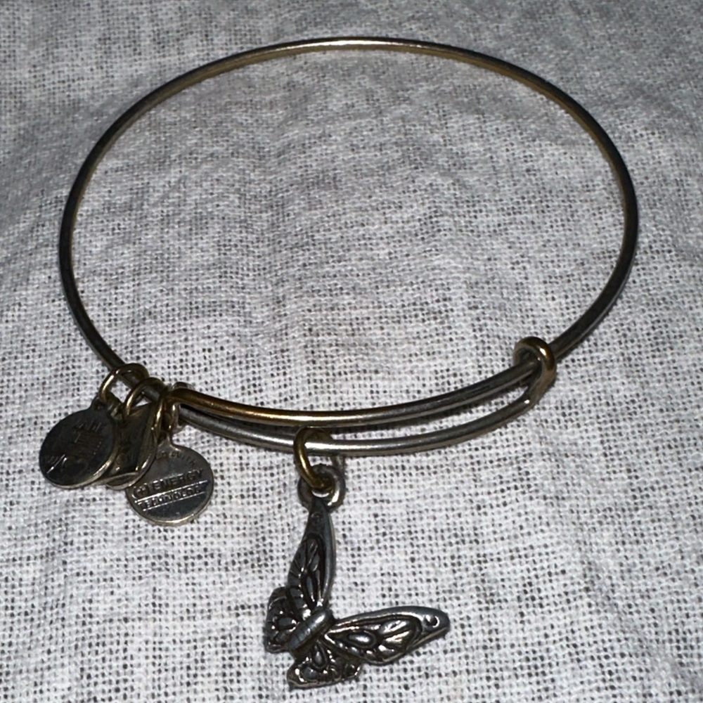 Silver Butterfly Alex and Ani Bracelet